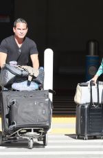 TERESA GIUDICE at LAX Airport in Los Angeles 01/20/2021