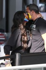 TERESA GIUDICE at LAX Airport in Los Angeles 01/24/2021