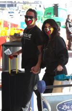 TERESA GIUDICE at LAX Airport in Los Angeles 01/24/2021