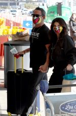 TERESA GIUDICE at LAX Airport in Los Angeles 01/24/2021