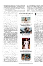 TESSA THOMPSON in Town & Country Magazine, February 2021