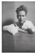 TILDA SWINTON in Vogue Magazine, UK February 2021
