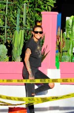 TINA LOUISE at Her Vegan Restaurant Sugar Taco in Sherman Oaks 01/30/2021