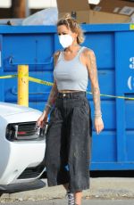 TINA LOUISE Work at Getting her Suger Taco Second Location Open in Los Angeles 01/13/201