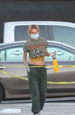 TINA LOUISE Work at Her Suger Taco Second Location in Los Angeles 01/22/2021