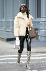 TORI MONET Out Shopping in New York 01/21/2021