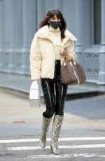 TORI MONET Out Shopping in New York 01/21/2021