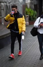 VANESSA BAUER Arrives at Dancing on Ice Train in Blackpool 01/08/2021