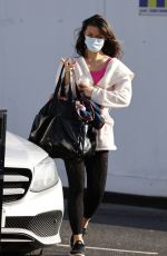 VANESSA BAUER Arrives at Dancing On Ice Training in London 01/29/2021