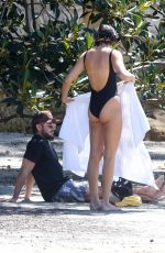 VANESSA VALLADARES and Zac Efron at Vaucluse Beach in Sydney 01/11/2021