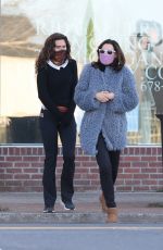 VICTORIA and LUANN DE LESSEPS Out in Bridgehampton 01/10/2021