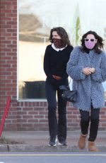 VICTORIA and LUANN DE LESSEPS Out in Bridgehampton 01/10/2021