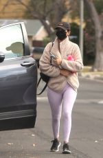 VICTORIA JUSTICE Working Out with Joey Bronston in Los Angeles 01/25/2021