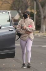 VICTORIA JUSTICE Working Out with Joey Bronston in Los Angeles 01/25/2021