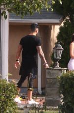 VICTORIA JUSTICE Working Out with Joey Bronston in Los Angeles 01/25/2021