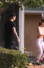 VICTORIA JUSTICE Working Out with Joey Bronston in Los Angeles 01/25/2021
