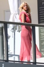VICTORIA SILVSTEDT at a Photoshoot on Her Hotel Balcony in Miami 01/26/2021
