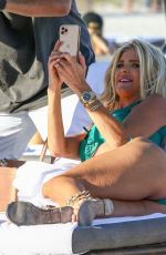 VICTORIA SILVSTEDT in Bikini at a Beach in Miami 01/23/2021