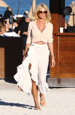 VICTORIA SILVSTEDT Out at a Beach in Miami 01/22/2021