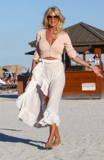 VICTORIA SILVSTEDT Out at a Beach in Miami 01/22/2021