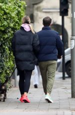 VOGUE WILLIAMS and Spencer Matthews Out with Their Dog in Chelsea 01/28/2021