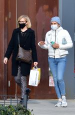 YOLANDA HADID Out and About in New York 01/04/2021