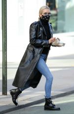 YOLANDA HADID Out for Breakfast in New York 01/28/2021