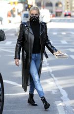 YOLANDA HADID Out for Breakfast in New York 01/28/2021