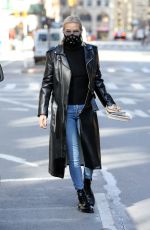 YOLANDA HADID Out for Breakfast in New York 01/28/2021