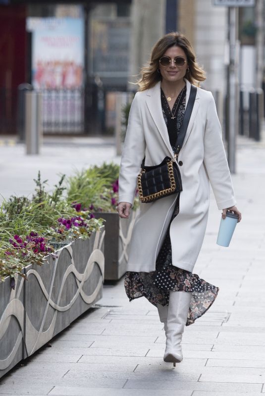 ZOE HARDMAN Arrives at Global Radio in London 01/31/2021