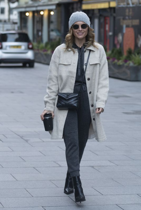 ZOE HARDMAN Arrives at Global Studios in London 01/17/2021