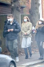 ABIGAIL ABBEY CLANCY on the Set of a Television Advert in London 02/10/2021