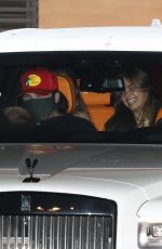 ADDISON RAE and Bryce Hall Out for Dinner with Friends at Nobu in Malibu 02/06/2021