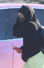 ADDISON RAE Arrives at a Dance Studio in Burbank 02/18/2021