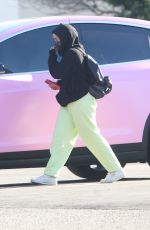 ADDISON RAE Arrives at a Dance Studio in Burbank 02/18/2021