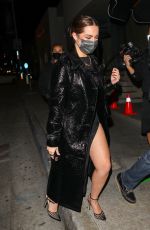 ADDISON RAE Arrives at Catch LA in West Hollywood 02/01/2021