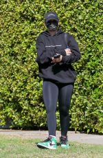 ADDISON RAE Arrives at Pilates Class in West Hollywood 02/24/2021