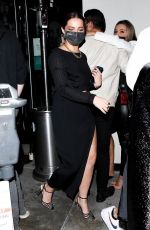 ADDISON RAE Leaves Catch LA in West Hollywood 02/01/2021