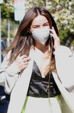 ADDISON RAE Out for a Business Meeting in Los Angeles 02/06/2021