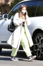 ADDISON RAE Out for a Business Meeting in Los Angeles 02/06/2021