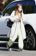 ADDISON RAE Out for a Business Meeting in Los Angeles 02/06/2021