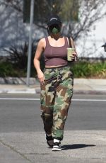 ADDISON RAE Out for Juice in Burbank 02/18/2021