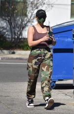 ADDISON RAE Out for Juice in Burbank 02/18/2021