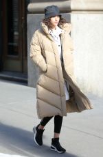 ALANNA ARRINGTON on the Set of DKNY Photoshoot in New York 02/10/2021