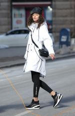ALANNA ARRINGTON on the Set of DKNY Photoshoot in New York 02/10/2021