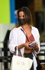 ALESSANDRA AMBROSIO Arrives at Airport in Sao Paulo 02/19/2021