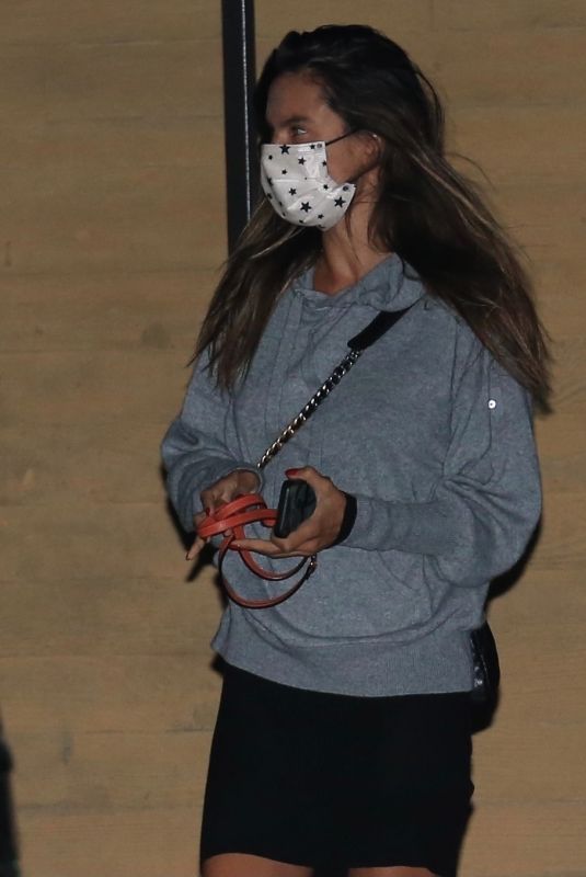 ALESSANDRA AMBROSIO at Nobu in Malibu 02/23/2021