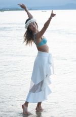 ALESSANDRA AMBROSIO Celebrate 2 Years of Her Bikini Brand Gal Floripa at a Beach in Florianopolis 02/02/2021