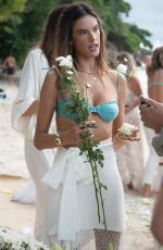 ALESSANDRA AMBROSIO Celebrate 2 Years of Her Bikini Brand Gal Floripa at a Beach in Florianopolis 02/02/2021