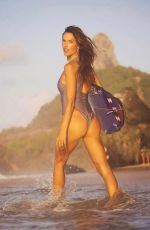ALESSANDRA AMBROSIO for Alo Swimwear, February 2021